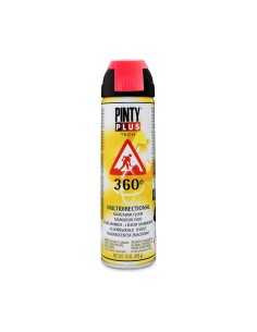 Peinture en spray Ceys Rouge 500 ml Fluorescent | Tienda24 Tienda24.eu