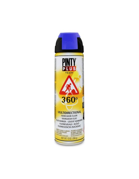 Vernice spray Pintyplus Tech T118 360º Azzurro 500 ml da Pintyplus, Vernice a spray - Ref: S7902578, Precio: 9,93 €, Descuent...