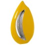 Vase Alexandra House Living Jaune Argenté Céramique 8 x 17 x 27 cm de Alexandra House Living, Vases - Réf : D1620797, Prix : ...