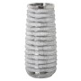 Vase Alexandra House Living Blanc Argenté Céramique 14 x 14 x 29 cm de Alexandra House Living, Vases - Réf : D1620808, Prix :...