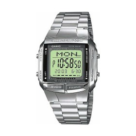 Montre Homme Casio DATABANK Argenté (Ø 38 mm) de Casio, Montres bracelet - Réf : S7201365, Prix : 85,00 €, Remise : %