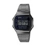 Montre Homme Casio A168WEGG-1BEF Noir Argenté (Ø 36 mm) (Ø 38 mm) de Casio, Montres bracelet - Réf : S7201419, Prix : 79,97 €...