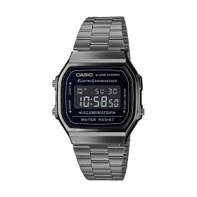 Orologio Uomo Casio A168WEGG-1BEF Nero Argentato (Ø 36 mm) (Ø 38 mm) di Casio, Orologi da polso - Rif: S7201419, Prezzo: 79,9...