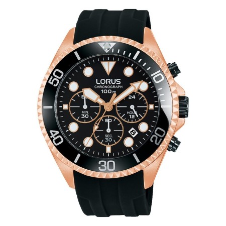 Men's Watch Lorus SPORTS Black (Ø 45 mm) by Lorus, Wrist Watches - Ref: S7202013, Price: 78,07 €, Discount: %