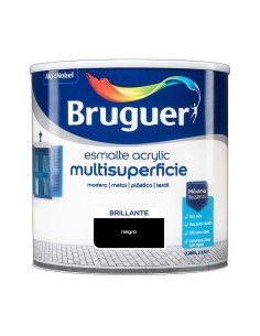 Pintura acrílica Bruguer Blanco Esmalte acrílico (250 ml) | Tienda24 Tienda24.eu