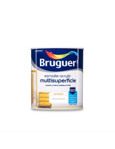 Pintura acrílica Bruguer Negro (750 ml) | Tienda24 Tienda24.eu