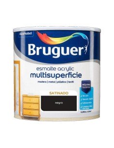 Pintura acrílica Bruguer Blanco Esmalte acrílico (250 ml) | Tienda24 Tienda24.eu