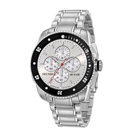 Montre Homme Sector R3273903007 Argenté (Ø 45 mm) de Sector, Montres bracelet - Réf : S7203155, Prix : 313,31 €, Remise : %