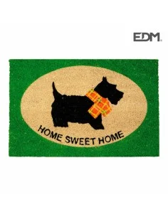 Felpudo EDM Verde 60 x 40 cm de EDM, Felpudos - Ref: S7902888, Precio: 13,18 €, Descuento: %