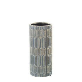 Jarrón Alexandra House Living Gris Cerámica 12 x 26 cm de Alexandra House Living, Jarrones - Ref: D1620843, Precio: 17,15 €, ...