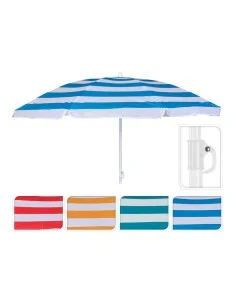 Parasol Plage Ø 145 cm 180 cm méditerranéen de BigBuy Outdoor, Parasols - Ref: S7902978, Precio: 16,17 €, Descuento: %