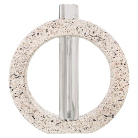 Vase Alexandra House Living Argenté Granite Céramique 7 x 26 x 27 cm de Alexandra House Living, Vases - Réf : D1620851, Prix ...