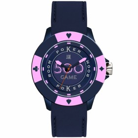 Montre Unisexe Light Time POKER (Ø 41 mm) de Light Time, Montres bracelet - Réf : S7203699, Prix : 57,55 €, Remise : %