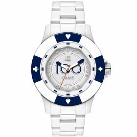 Montre Unisexe Light Time POKER (Ø 41 mm) de Light Time, Montres bracelet - Réf : S7203702, Prix : 55,73 €, Remise : %