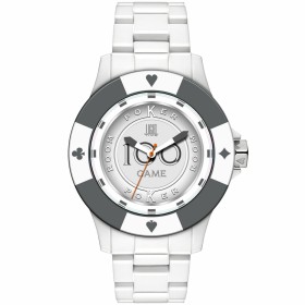 Montre Unisexe Light Time POKER (Ø 41 mm) de Light Time, Montres bracelet - Réf : S7203703, Prix : 55,73 €, Remise : %