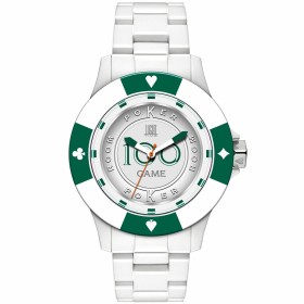 Montre Unisexe Light Time POKER (Ø 41 mm) de Light Time, Montres bracelet - Réf : S7203704, Prix : 57,55 €, Remise : %