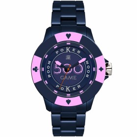 Montre Unisexe Light Time POKER (Ø 41 mm) de Light Time, Montres bracelet - Réf : S7203709, Prix : 57,55 €, Remise : %