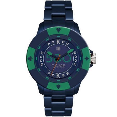 Montre Unisexe Light Time POKER de Light Time, Montres bracelet - Réf : S7203710, Prix : 57,55 €, Remise : %