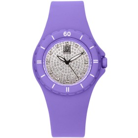 Montre Femme Light Time SILICON STRASS (Ø 36 mm) de Light Time, Montres bracelet - Réf : S7203739, Prix : 59,63 €, Remise : %