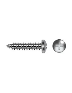 Box of screws CELO 16 mm 4,8 x 16 mm Metal plate screw 250 Units Galvanised | Tienda24 Tienda24.eu