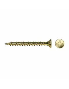 Box of screws CELO 8 x 35 mm Metal screw 100 Units Galvanised | Tienda24 Tienda24.eu