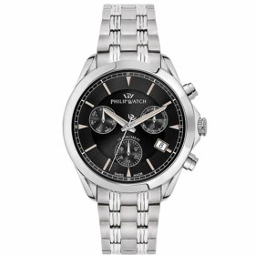 Reloj Hombre Philip Watch R8273665004 Negro Plateado de Philip Watch, Relojes de pulsera - Ref: S7203812, Precio: 411,57 €, D...