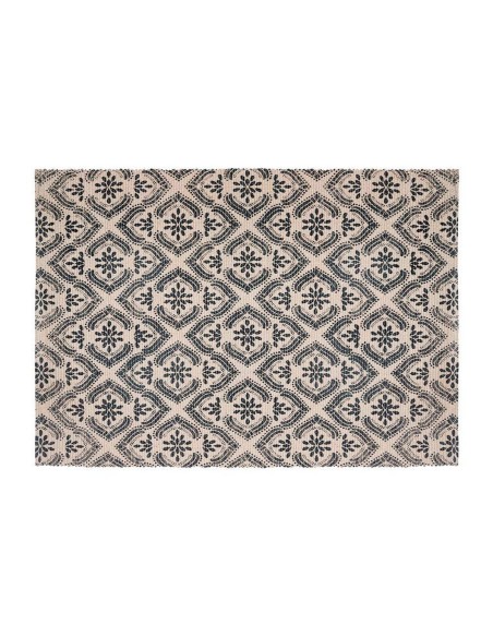 Tapis Atmosphera Noir Beige Coton Multicouleur 60 x 90 cm | Tienda24 Tienda24.eu