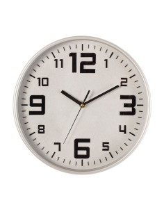 Reloj de Mesa Atmosphera Plateado Polipropileno (Ø 30 cm) de Atmosphera, Relojes de escritorio - Ref: S7903237, Precio: 17,80...