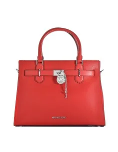 Borsa Donna Michael Kors Hamilton Rosso 34 x 26 x 15 cm da Michael Kors, Borse a spalla - Ref: S0379740, Precio: 207,93 €, De...