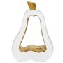 Figurine Décorative Alexandra House Living Blanc Doré Céramique Poire 16 x 6 x 22 cm de Alexandra House Living, Pièces de col...