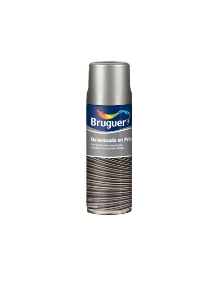 Preparación de superficies Bruguer 5159695 Spray Imprimación Zinc 400 ml Mate Galvanizado | Tienda24 Tienda24.eu