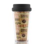 Vaso con Tapa y Doble Pared Coffee Gadget and Gift