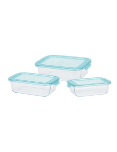 Boîte à repas rectangulaire avec couvercle Ô Cuisine Cook & Store Rouge 1,1 L 23 x 15 x 6,5 cm Silicone verre (6 Unités) | Tienda24 Tienda24.eu