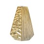 Vase Alexandra House Living Golden Ceramic 19 x 8 x 26 cm by Alexandra House Living, Vases - Ref: D1620909, Price: 22,65 €, D...