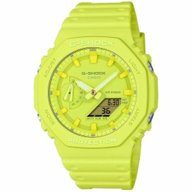 Unisex Watch Casio G-Shock GA-2100-9A9ER Yellow (Ø 44,5 mm) by Casio G-Shock, Wrist Watches - Ref: S72099026, Price: 103,38 €...