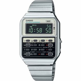 Relógio masculino Casio CA-500WE-7BEF Prateado (Ø 34 mm) de Casio, Relógios com braselete - Ref: S72099027, Preço: 81,19 €, D...