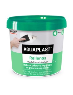 Masilla Aguaplast Standard instantánea 200 ml Blanco | Tienda24 Tienda24.eu