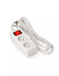 Regleta Enchufes 4 Tomas sin Interruptor Solera 8104 | Tienda24 Tienda24.eu