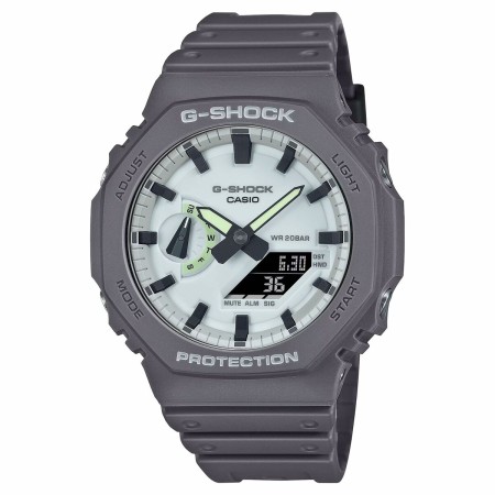 Montre Homme Casio G-Shock GA-2100HD-8AER Blanc (Ø 44,5 mm) de Casio G-Shock, Montres bracelet - Réf : S72099188, Prix : 121,...