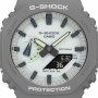 Relógio masculino Casio G-Shock GA-2100HD-8AER Branco (Ø 44,5 mm) de Casio G-Shock, Relógios com braselete - Ref: S72099188, ...