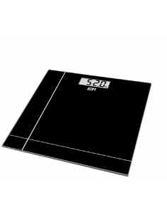 Báscula Digital de Baño EDM Cristal Negro 180 kg (26 x 26 x 2 cm) de EDM, Básculas - Ref: S7904174, Precio: 17,07 €, Descuent...