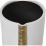 Vase Alexandra House Living Blanc Doré Céramique 17 x 17 x 23 cm de Alexandra House Living, Vases - Réf : D1620924, Prix : 48...