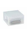 Cajonera Terry LightDrawer L Multiusos Blanco Transparente Polipropileno Plástico 39,6 x 39 x 21,3 cm | Tienda24 Tienda24.eu