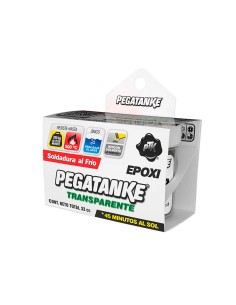 Soldagem a frio PEGATANKE Epoxi Transparente 32 ml de PEGATANKE, Adesivos epóxi - Ref: S7904362, Precio: 15,35 €, Descuento: %