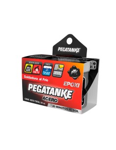 Soldadura en frío PEGATANKE Epoxi Acero Negro 32 ml de PEGATANKE, Adhesivos epoxi - Ref: S7904363, Precio: 15,35 €, Descuento: %