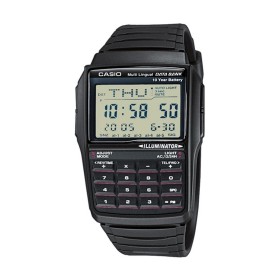 Montre Homme Casio DATABANK CALCULATOR Noir Gris de Casio, Montres bracelet - Réf : S72099900, Prix : 77,71 €, Remise : %