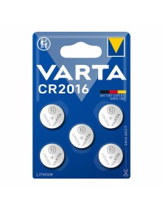 Lithium Button Batteries Varta 6016101415 CR2016 3 V (5 Units) by Varta, Disposable Batteries - Ref: S7904554, Price: 7,56 €,...