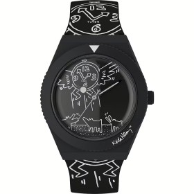 Herrenuhr Timex Q X KEITH HARING SPECIAL EDT. Schwarz (Ø 38 mm) von Timex, Armbanduhren - Ref: S72100176, Preis: 181,77 €, Ra...