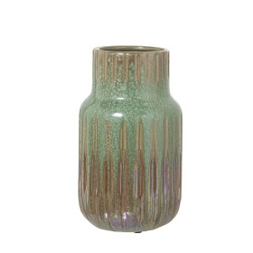 Vase Alexandra House Living Brown Green Ceramic 13 x 13 x 24 cm by Alexandra House Living, Vases - Ref: D1620940, Price: 50,2...