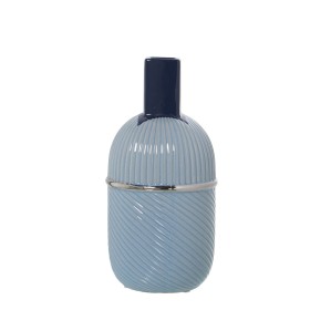 Vase Alexandra House Living Blue Ceramic 14 x 14 x 27 cm by Alexandra House Living, Vases - Ref: D1620943, Price: 58,46 €, Di...